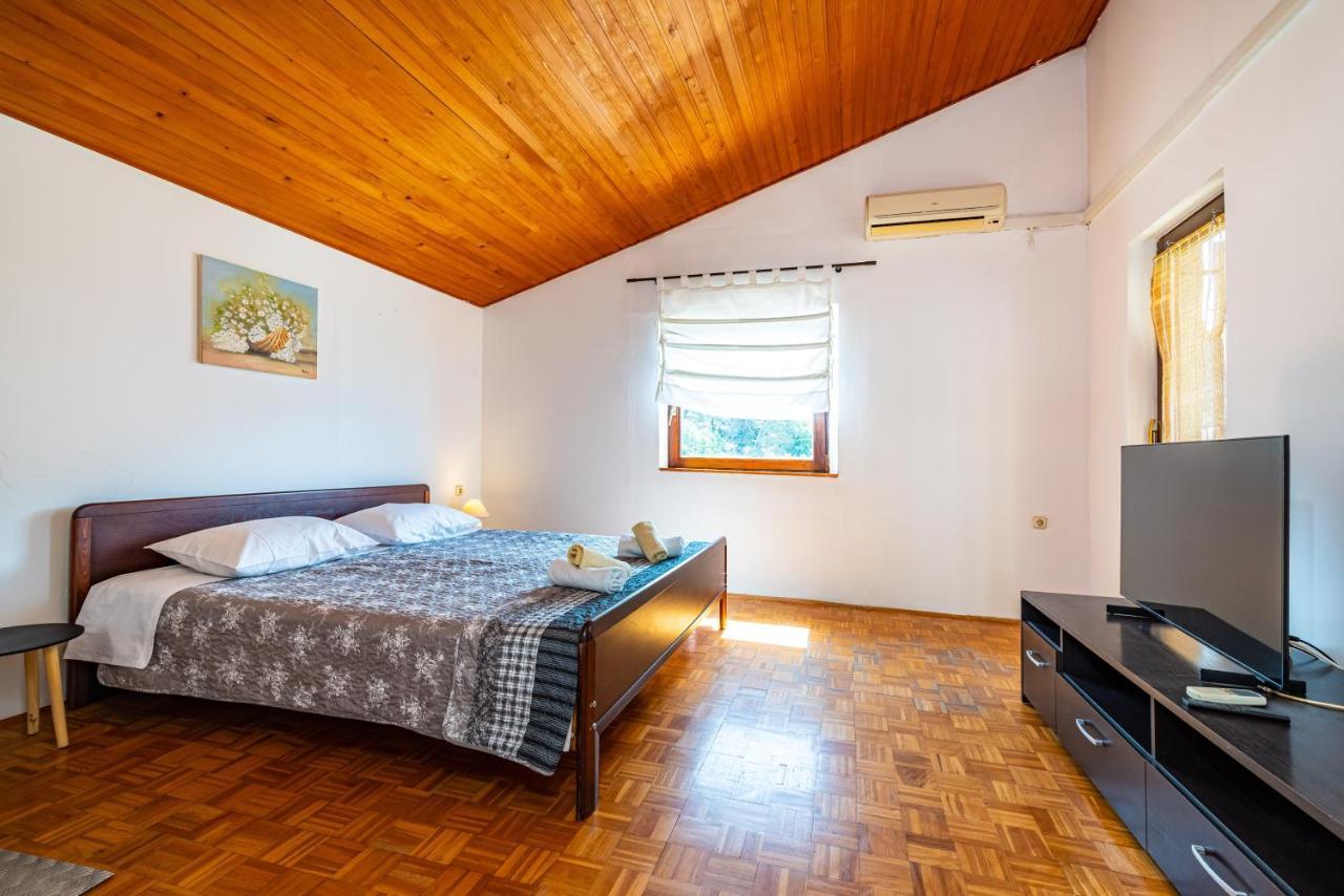 Apartment Sea And Mountain With Pool Novigrad  Bilik gambar